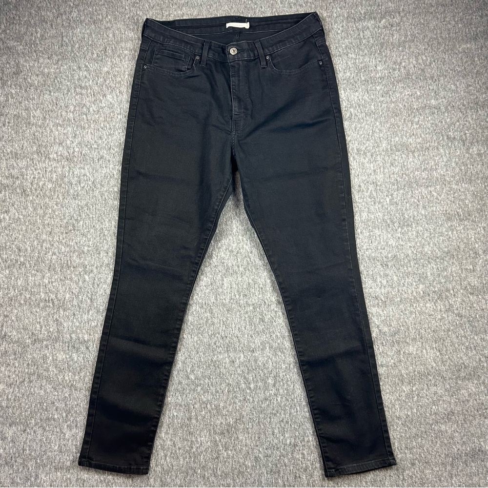 Women's Levi's Black 721 High Rise Skinny Jeans Size 34
